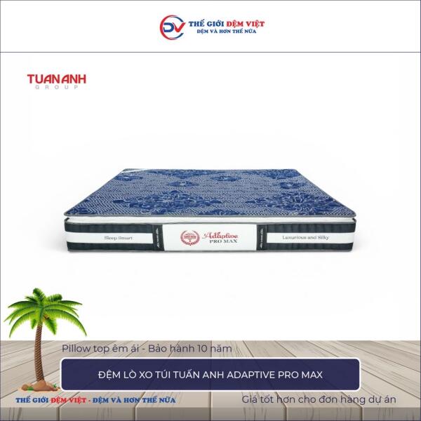 Đệm lò xo túi Tuấn Anh Adaptive Pro Max 1